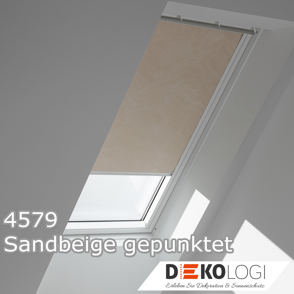 4579 Sandbeige gepunktet